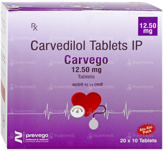 Carvego 12.5Mg Tablet 10