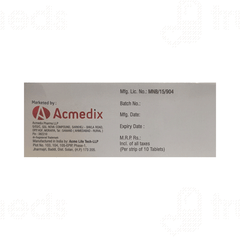 Acmoxia 90 Mg Tablet 10 Acmoxia 90 Mg Tablet 10