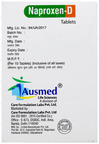 Naproxen D Tablet 10