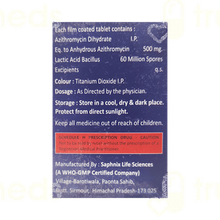 Azipalm Lb 500 Mg/60 M Tablet 3