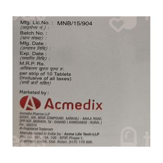 Acmetel Amh 40/5/12.5 Mg Tablet 10