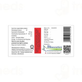 Airkast Fx 10/120 MG Tablet 10