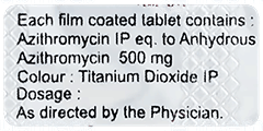 Azforac 500 Tablet 3 Azforac 500 Tablet 3