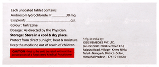 Ambrocon 30mg Tablet 10