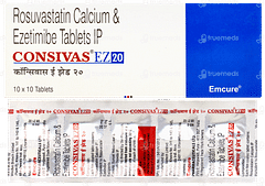Consivas Ez 20 Tablet 10