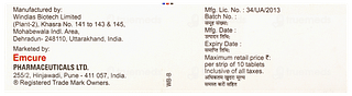 Consivas Ez 20 Tablet 10