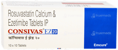 Consivas Ez 20 Tablet 10 Consivas Ez 20 Tablet 10