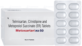 Metosartan Ln 50 Tablet 10