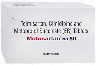 Metosartan Ln 50 Tablet 10