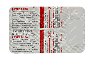 Levera 250 MG Tablet 15