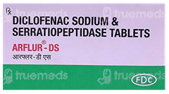Arflur Ds 50/10 Mg Tablet 10