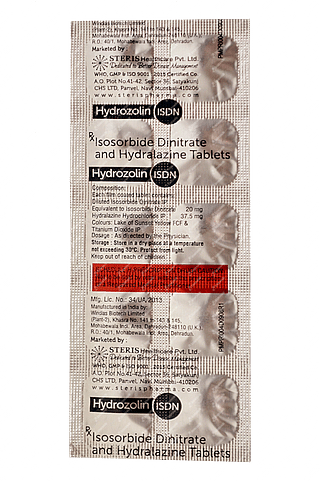 Hydrozolin Isdn Tablet 10