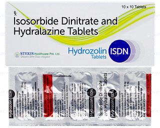 Hydrozolin Isdn Tablet 10