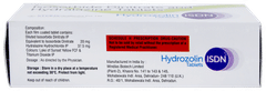 Hydrozolin Isdn Tablet 10