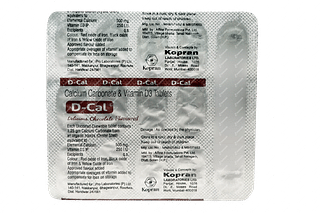 D Cal 500 Mg/250 IU Tablet 15