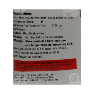 Dazirate 500 MG Tablet Er 10
