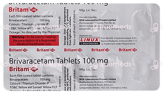 Britam 100 MG Tablet 10