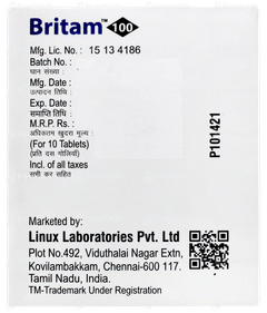 Britam 100 Tablet 10