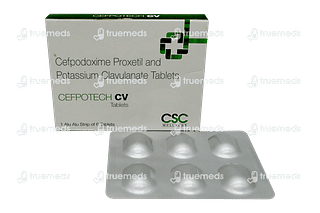 Cefpotech Cv 200/125 MG  Tablet 6