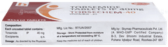 Torsechem 40 Tablet 10 Torsechem 40 Tablet 10