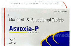 Asvoxia P 60/325 Mg Tablet 10 Asvoxia P 60/325 Mg Tablet 10