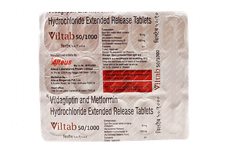 Viltab 1000 Mg/50mg Tablet 15