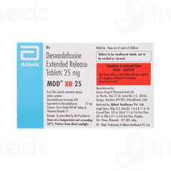 Mdd Xr 25 MG Tablet 15