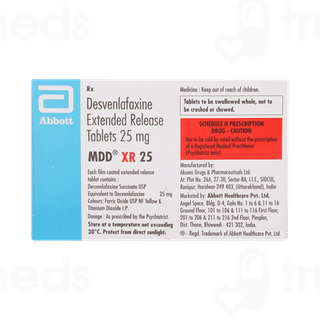 Mdd Xr 25 MG Tablet 15