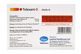 Tolexant D 150/50 MG Tablet 10