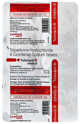 Tolexant D Tablet 10