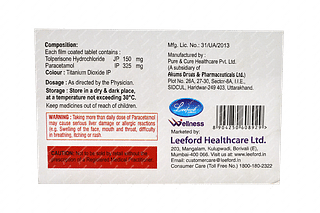 Tolexant P 150/325 MG Tablet 10