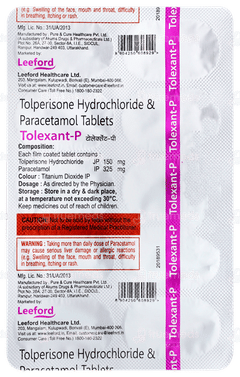 Tolexant P Tablet 10