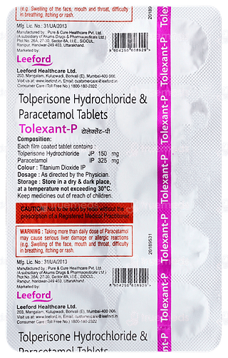 Tolexant P Tablet 10