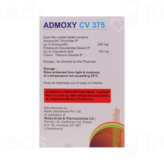 Admoxy Cv 375 MG Tablet 10