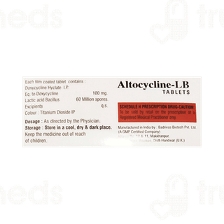 Altocycline Lb 100 Mg/60 M Tablet 10