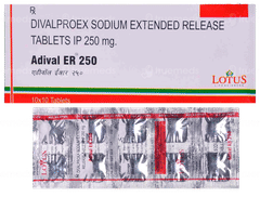 Adival 250 Mg Tablet Er 10 Adival 250 Mg Tablet Er 10