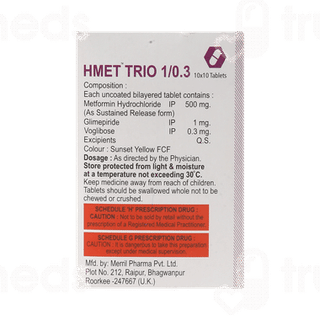 Hmet Trio 1 Tablet 10