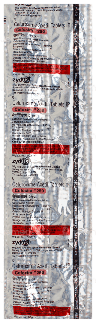 Cefoxim 250 Tablet 10