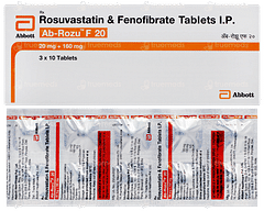 Ab Rozu F 20 MG Tablet 10