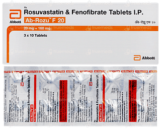 Ab Rozu F 20 MG Tablet 10