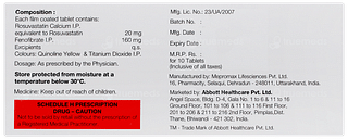 Ab Rozu F 20 MG Tablet 10