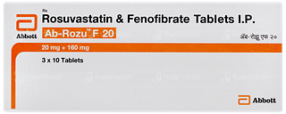 Ab Rozu F 20 MG Tablet 10