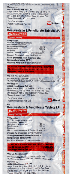 Ab Rozu F 20 Tablet 10