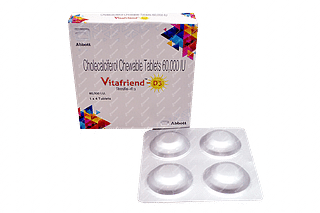 Vitafriend D3 60000 IU Chewable Tablet 4