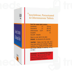 Asozen Forte 100/325/250 MG Tablet 10 Asozen Forte 100/325/250 MG Tablet 10