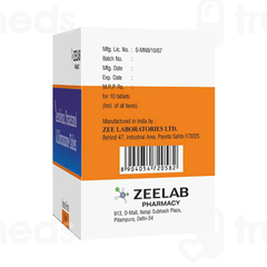 Asozen Forte 100/325/250 MG Tablet 10 Asozen Forte 100/325/250 MG Tablet 10