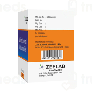 Asozen Forte 100/325/250 MG Tablet 10