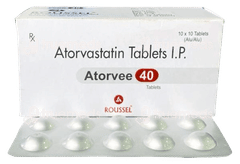 Atorvee 40 Tablet 10 Atorvee 40 Tablet 10