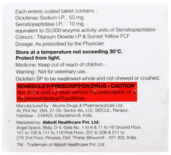 Diclofam Sp Tablet 10 Diclofam Sp Tablet 10