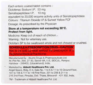 Diclofam Sp Tablet 10